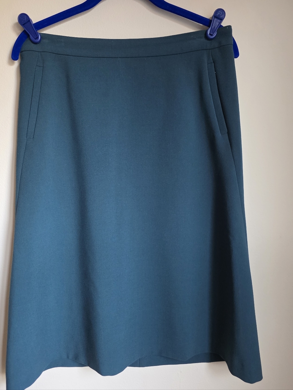 Boden A Line Teal Skirt